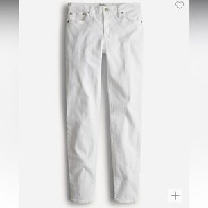 J. Crew white toothpick jeans